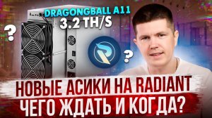 Новые асики на Radiant Чего ждать и когда?