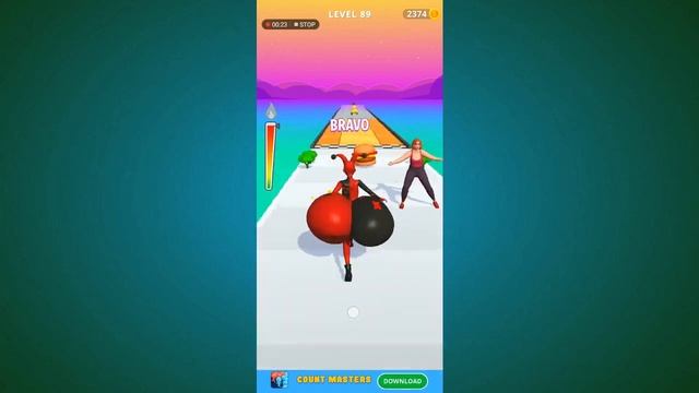 Twerk Race 3D All Levels Android Walkthrough Game Update Free Videos Pro Mobile MVIDOE4 смотреть онлайн