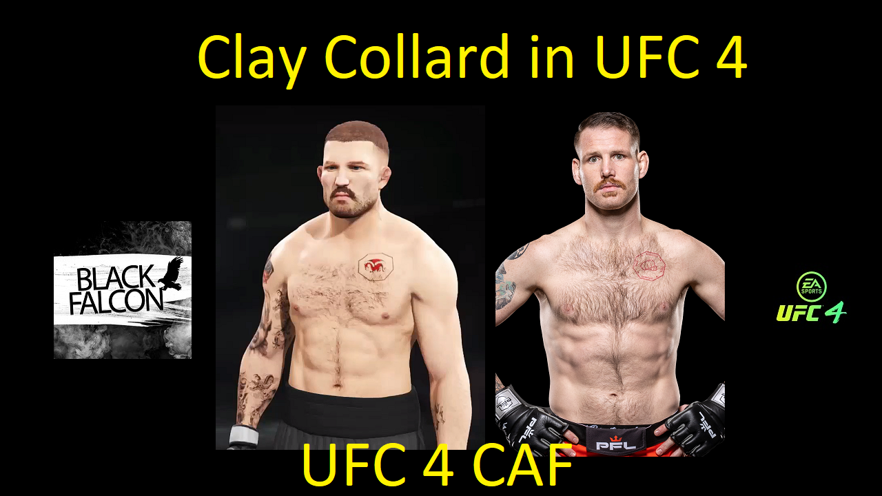 Как создать Клея Колларда в UFC 4