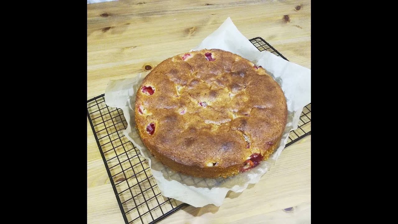 Мега вкусный ореховый ПИРОГ СО СЛИВОЙ