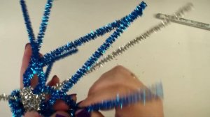 Колокольчик из мишуры