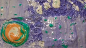 ?Рисуем шпатлевкой!