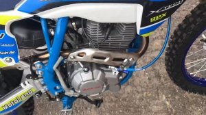 Motolend XT250HS попытка установки гидравлического сцепления
