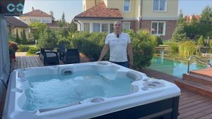 Hydropool Self Cleaning 495 - компактный СПА бассейн с кучей функций #джакузи #спабассейн #здоровье