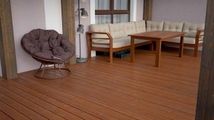 Как пристроить террасу с навесом к дому? Обзор террасы 50 м2 с перголой из видового клееного бруса