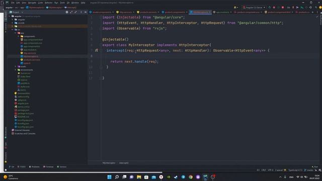 angular 13 #15. Запросы. Перехватчики.