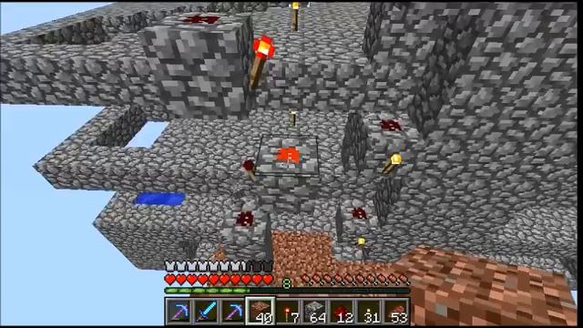 The Saga of RedMcNed: #21 Secret Sky Base Mob Farm смотреть онлайн