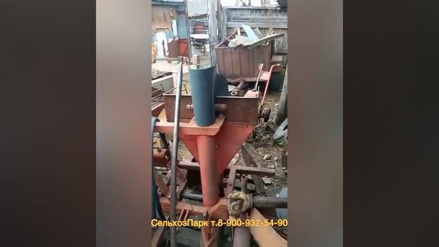 Наладили прэсс | СельхозПарк ? Обзор самодельного Трактора Сажалки Сеялки картофеля