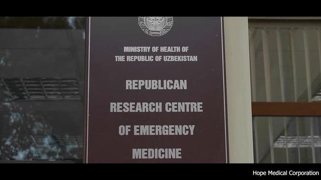 Процесс установки компьютерного томографа