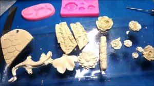 Создаю украшение из самозастывающей керамической глины. 22.02.2022