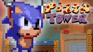 Sonic Genesis в Pizza Tower - Мод на Pizza Tower