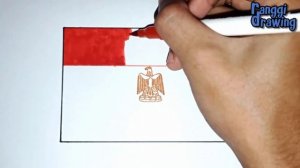 How to Draw The Flag of Egypt