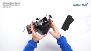 Защитная маска WoSporT Cyberpunk Commander BK MA 145 BK