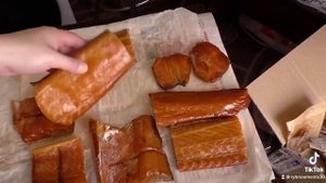 Балык сома холодного копчения🤤