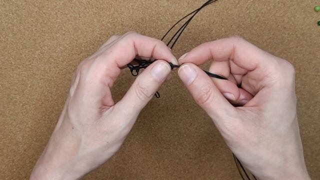 DIY Macrame Crystal Necklace - How to make an Interchangeable and Adjustable Crystal Pouch