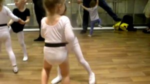 #Vlog 1 - Занятие хореографией младшая группа 3-4 годика, открытый урок танцев для родителей