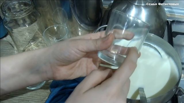 Готовим йогурт. Три способа. Закваски Бакздрав // Семья Фетистовых смотреть онлайн