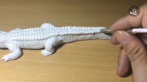 Crocodile Clay Sculptures (Best Sculpting Clay) #DIY | Quangmade