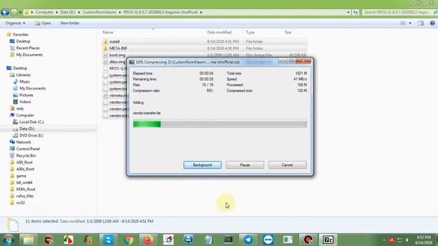 Fix zip compatible err / Zip Treble compatibility error! / Invalid zip file format!