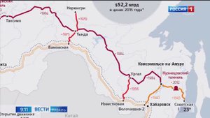 50-летие начала строительства БАМа