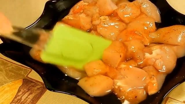 Блюда из курицы. Куриные шашлычки. смотреть онлайн