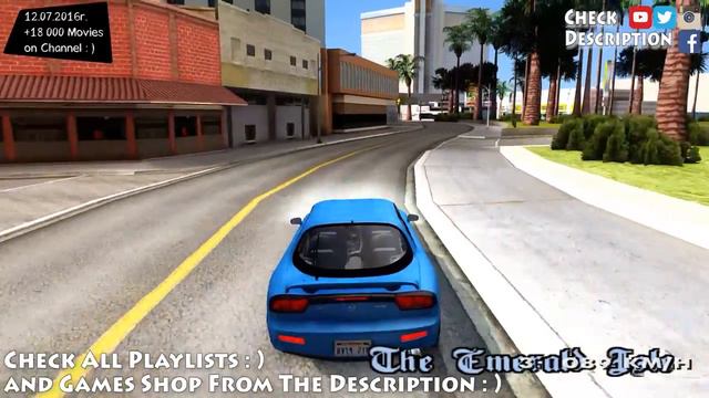 RX7 4 doors Fastback - GTA San Andreas 1440p / 2,7K _REVIEW смотреть онлайн