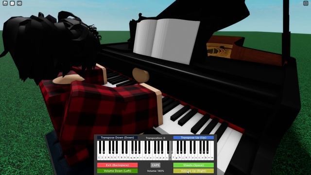 After Dark Piano Cover - Roblox смотреть онлайн