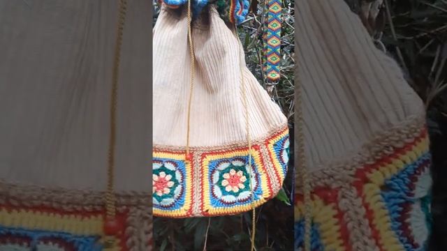 Текстильные сумки в стиле бохо