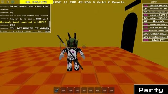 Undertale Monster Mania роблокс смотреть онлайн