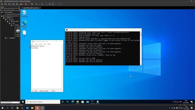 Log4Shell (Log4J vulnerability) Minecraft exploit shell PoC (CVE-2021-44228) demo смотреть онлайн