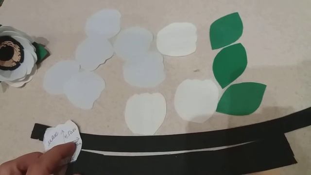 Diy.Как сделать цветок анемон из фоамирана без молдов. Як зробити анемону з фоамiрану. смотреть онлайн