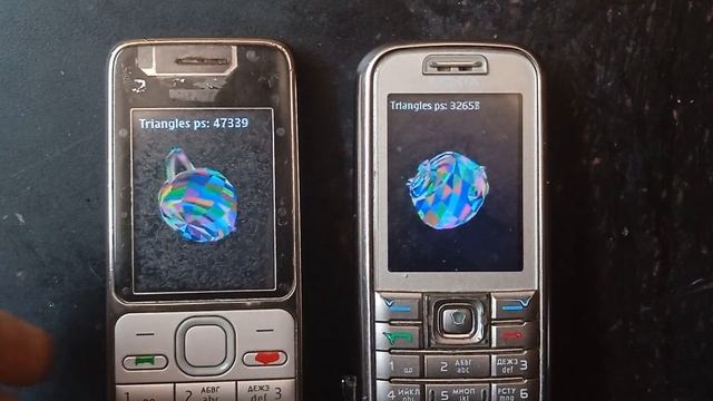 Nokia C2-01, 6233 и Samsung C5212i Тест Производительности смотреть онлайн