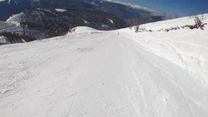 ЛУЧШАЯ Горнолыжка России!!! СКОРОСТНОЙ спуск по Розе Хутор!