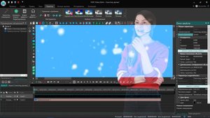 Как удалить черный фон у видео. Бесплатный видеоредактор VSDC Free Video Editor