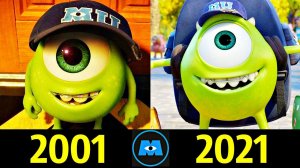 Майкл Вазовски - Эволюция (2001 - 2021) ! Все Появления Колобка Монстра !