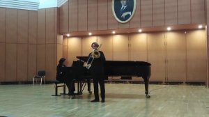 П. Кротов - В. Блажевич "Концертный этюд"  Сергей Демьяник (тромбон)