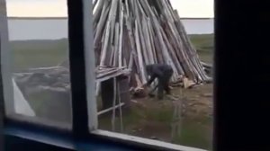 Таёжная промысловая рыбалка Заготовка рыбы