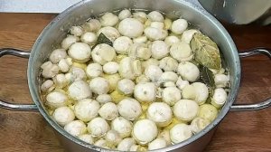 ВКУСНЕЕ чем в МАГАЗИНЕ . маринованные ШАМПИНЬОНЫ .