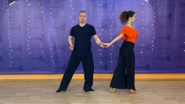 Хастл лексика. Работа ног в свитче/променаде.