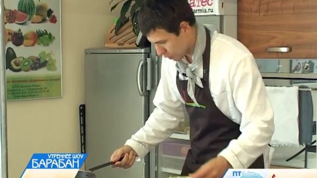 Завтрак в Анетти: банан в карамели с апельсиновым фрэшем и шариком мороженого" смотреть онлайн