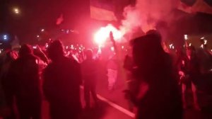 Бандеровские нацисты шествуют по Киеву новый тягнибокогитлер