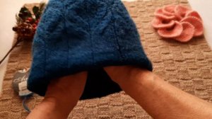 Шапка двойная из Alpaca PERUANA.