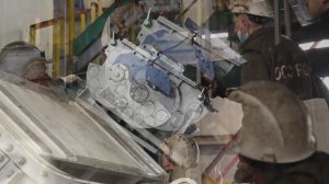 Обслуживание грохота TAPP Group. Установка виброблока