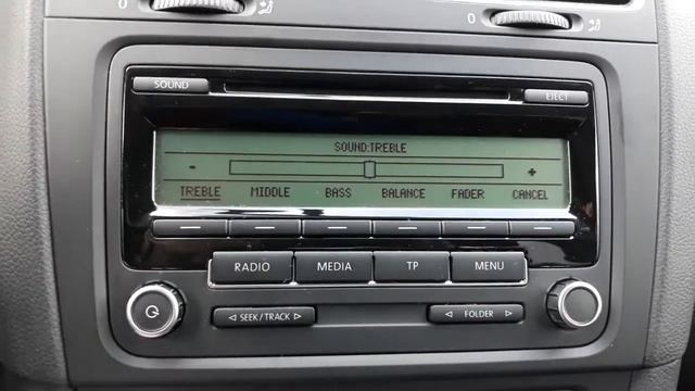 Штатная автомагнитола RCD-310 для VW