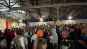 Утренняя программа на фестивале Садху-Санга 2022