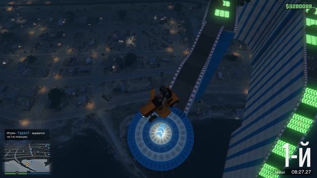 Бешеный кальмар на дикой газонокосилке в GTA 5 online