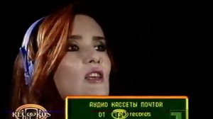 Лиза Мялик и В.Окороков на студии В.Маркина