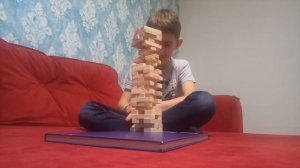 JENGA - КТО КОГО?! НАПРЯЖЕННАЯ ИГРА - ДЖЕНГА (БАШНЯ)! ИГРАЕМ С ПАПОЙ! Обзор, правила.