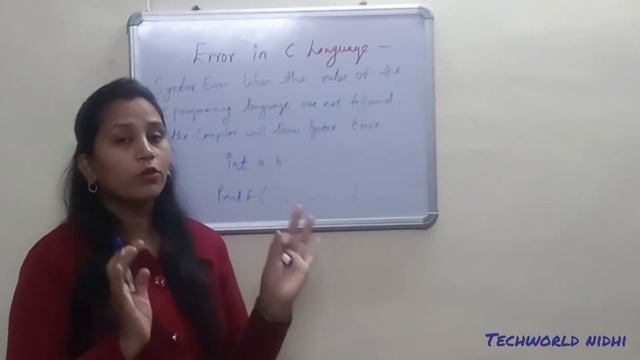 Error And Types of Error in C Language | Syntax Error | logical Error | Run Time Error| C-11 смотреть онлайн