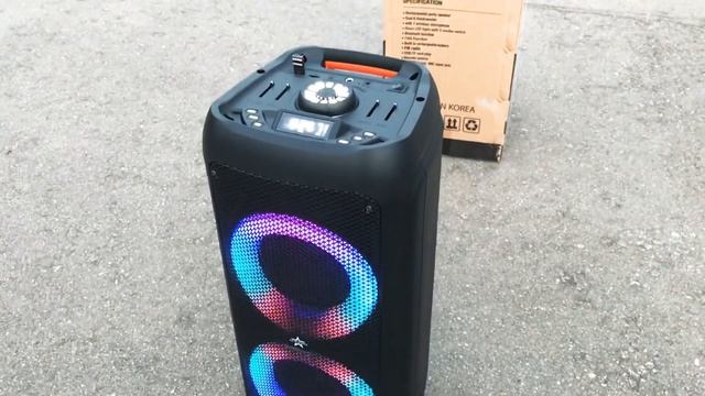 Портативная колонка Караоке AZYR-DANCE PartyBox LQY08 (23 октября 2020 г.) смотреть онлайн